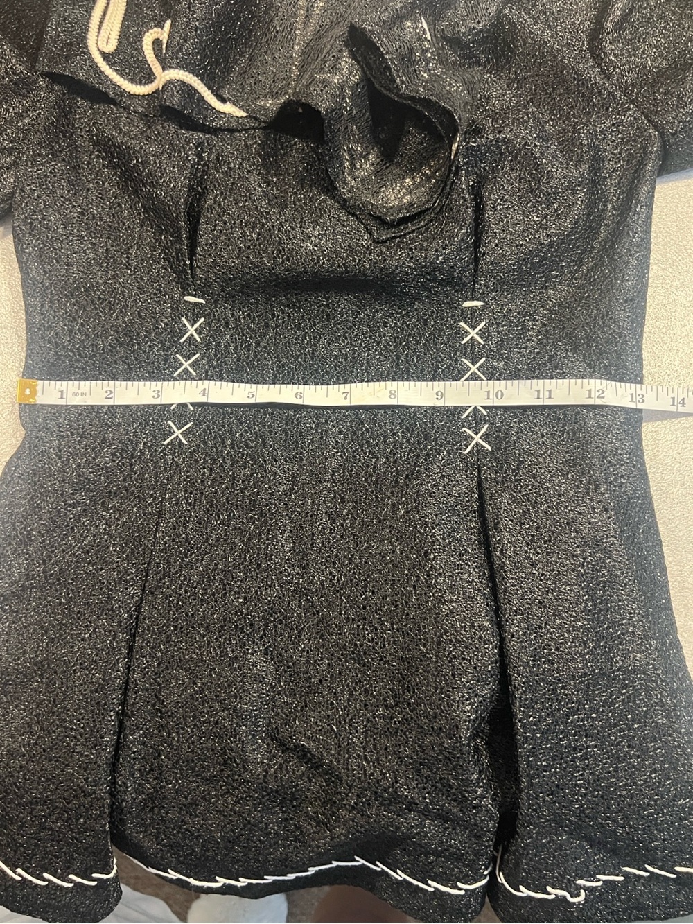 🖤Amy Store, Incredible and Perfect, Unique Peplum Blouse, Size Medium - Picture 8 of 9